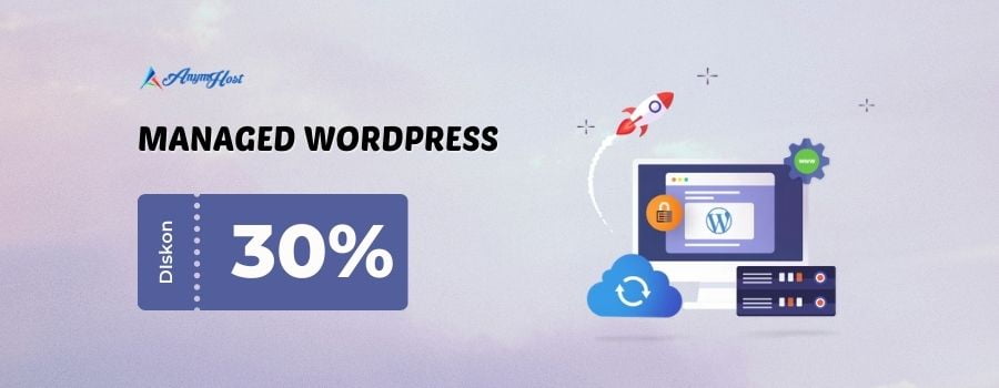 Promo Managed Wordpress Hosting Diskon 30%
