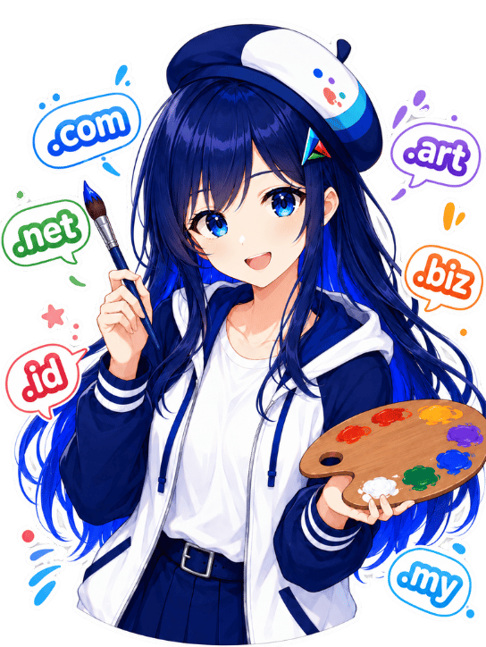 Maskot Anym-chan AnymHost